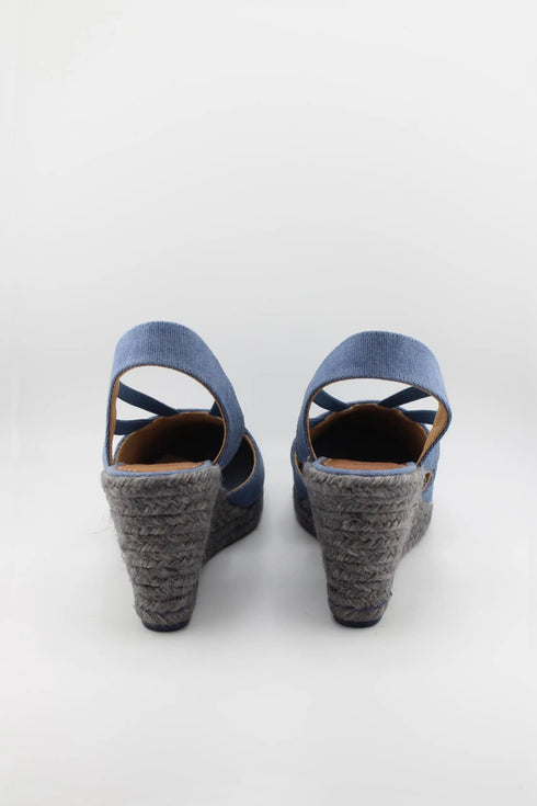 Paseart Espadrille Slingback Wedge Sandals